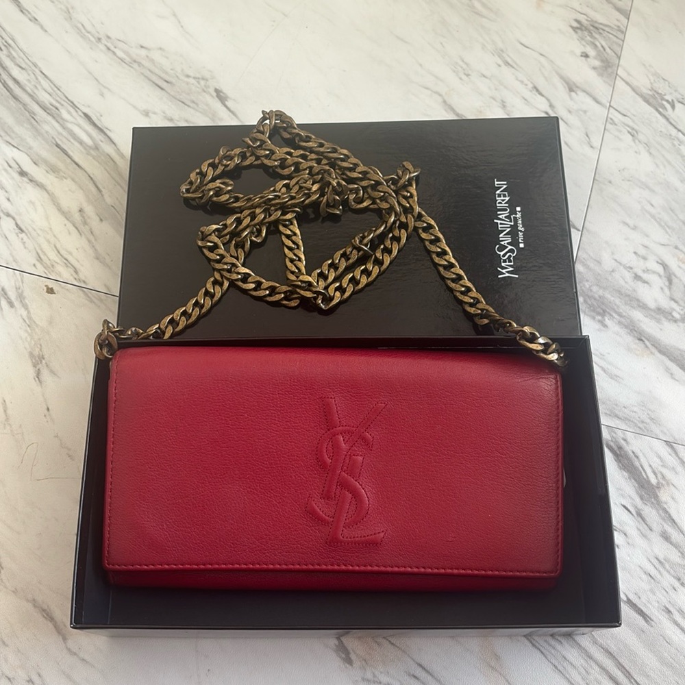 Perfect 🎁 Auth YSL Wallet Crossbody!